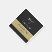 Serviette En Papier Serviettes personnalisées (Coin)