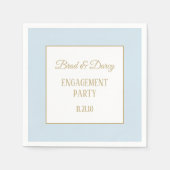 Serviette En Papier Serviettes personnalisées (Devant)