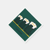 Serviette En Papier Serviettes personnalisées de fête (Coin)