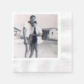 Serviette En Papier Serviettes personnalisées de la fête de l'annivers (Devant)