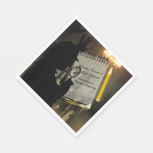 Serviette En Papier Serviettes personnalisées de la partie Mystère de  (Coin)