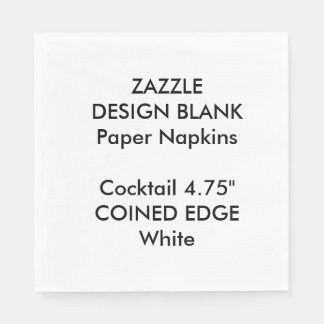 Serviette En Papier Serviettes personnalisées en papier à cocktail