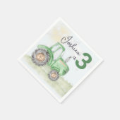 Serviette En Papier Serviettes personnalisées en papier à thème Tracte (Coin)