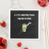 Serviette En Papier Serviettes personnalisées, Frankenstein Halloween (En situation)