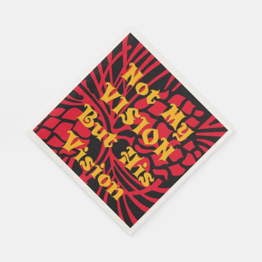 Serviette En Papier Serviettes personnalisées Lovely Vision (Coin)