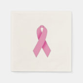 Serviette En Papier Serviettes personnalisées pour cancer du sein (Devant)