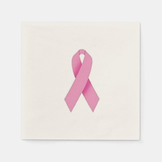 Serviette En Papier Serviettes personnalisées pour cancer du sein (Devant)
