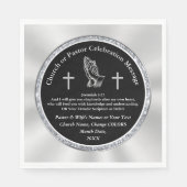 Serviette En Papier Serviettes personnalisées pour l'anniversaire de l (Devant)