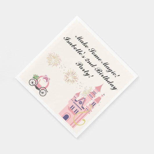 Serviette En Papier Serviettes personnalisées Rapunzel Party (Coin)