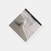Serviette En Papier Serviettes photo de chien Westie Beachcombing (Coin)
