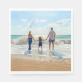 Serviette En Papier Serviettes photo personnalisées avec vos photos pr (Devant)