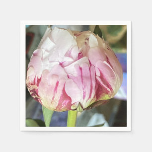 Serviette En Papier Serviettes Pivoine