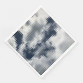 Serviette En Papier Serviettes Pixelées (Coin)