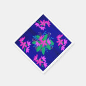 Serviette En Papier Serviettes pleines de fleurs (Coin)
