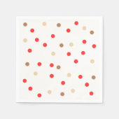 Serviette En Papier Serviettes Polka Dot (Devant)