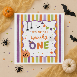 Serviette En Papier Serviettes pour 1er anniversaire de Spooky One Hal