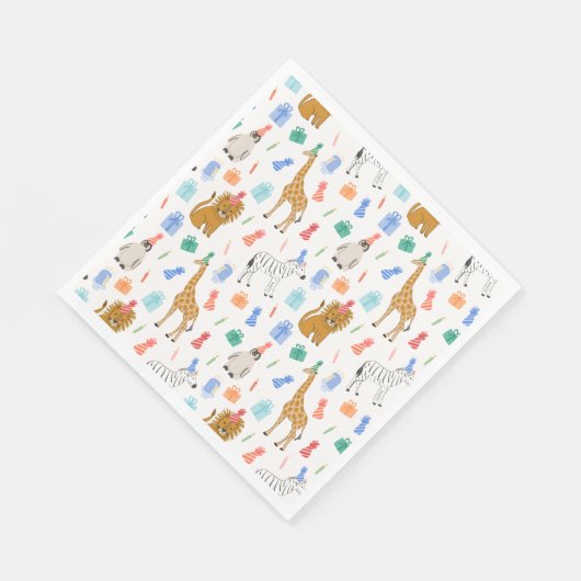 Serviette En Papier Serviettes pour animaux de fête (Coin)