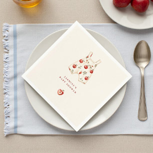 Serviette En Papier Serviettes pour Baby Shower aquarelle Apple of Our