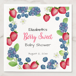 Serviette En Papier Serviettes pour Baby Shower aquarelle aux fruits r