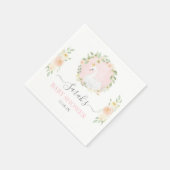 Serviette En Papier Serviettes pour Baby Shower Cygne (Coin)