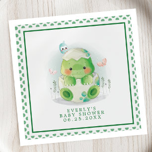Serviette En Papier Serviettes pour Baby Shower en aquarelle Œuf de Di