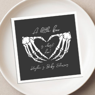 Serviette En Papier Serviettes pour Baby Shower Little Boo Est Presque
