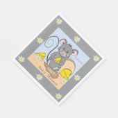 Serviette En Papier Serviettes pour Baby Shower Little Cartoon Mouse E (Coin)