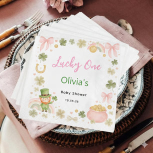 Serviette En Papier Serviettes pour Baby Shower Lucky One – Fête de la