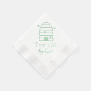 Serviette En Papier Serviettes pour Baby Shower "Maman Mignonne à Bébé