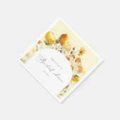 Serviette En Papier Serviettes pour baby shower moderne avec arche de (Coin)