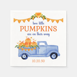 Serviette En Papier Serviettes pour Baby Shower pour Jumeaux Petits Ci
