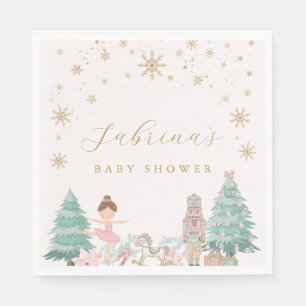 Serviette En Papier Serviettes pour Baby Shower sur le thème du ballet