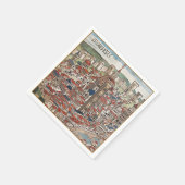 Serviette En Papier Serviettes pour cocktail de réception Florencia 14 (Coin)