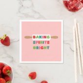 Serviette En Papier Serviettes pour échange de biscuits Baking Spirits (En situation)