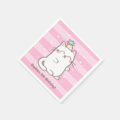 Serviette En Papier Serviettes pour fête d'anniversaire de filles avec (Coin)