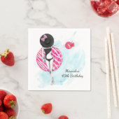 Serviette En Papier Serviettes pour fête d'anniversaire des 40 ans Ret (En situation)