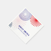 Serviette En Papier Serviettes pour feu d'artifice du 4 juillet pour f (Coin)