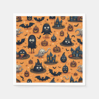 Serviette En Papier serviettes pour halloween