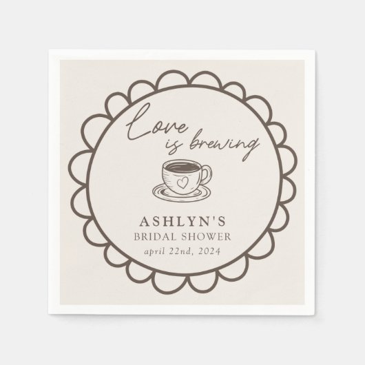 Serviette En Papier Serviettes pour la fête de mariage sur le thème du (Devant)