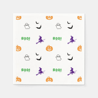 Serviette En Papier Serviettes pour la fête d'Halloween de Spooky Crew