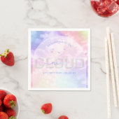 Serviette En Papier Serviettes pour le 9e anniversaire de Cloud Nine – (En situation)