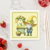 Serviette En Papier Serviettes pour stand de limonade (En situation)