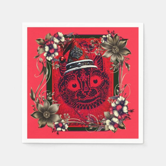 Serviette En Papier serviettes PRÉCIEUSES NOËL (Devant)
