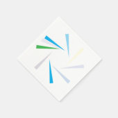 Serviette En Papier Serviettes Prismatic Shutter (Coin)