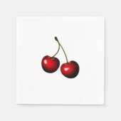 Serviette En Papier Serviettes Red Cherry (Devant)