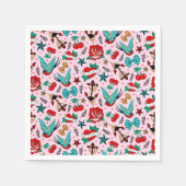 Serviette En Papier serviettes Rockabilly (Devant)
