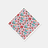 Serviette En Papier serviettes Rockabilly (Coin)