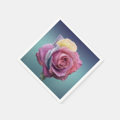 Serviette En Papier Serviettes rose (Coin)