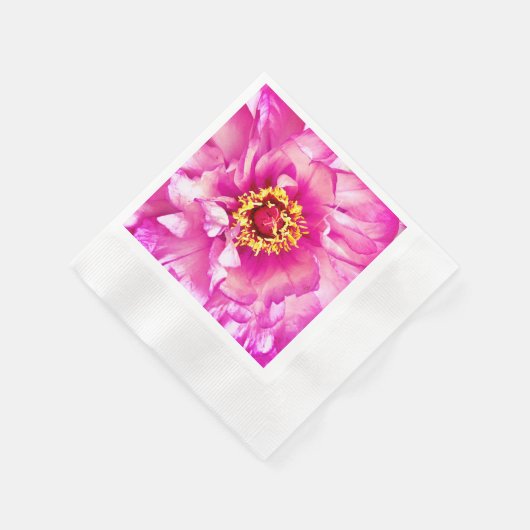 Serviette En Papier Serviettes Rose Pivoine, Cocktail inventé (Coin)
