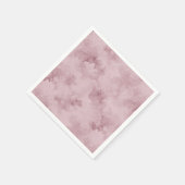 Serviette En Papier Serviettes roses à fond texturé (Coin)